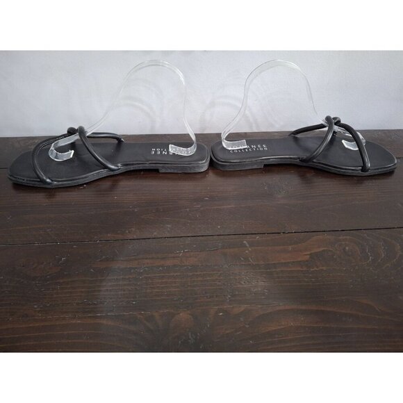 NWT Journee Collection Lauda BlacTwist Slide Sandals/Sz. 9.5 - Picture 2 of 9